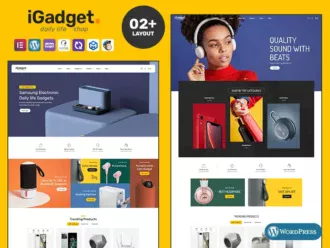 iGadget - Electronic Gadgets & Audio Speakers - WooCommerce Theme