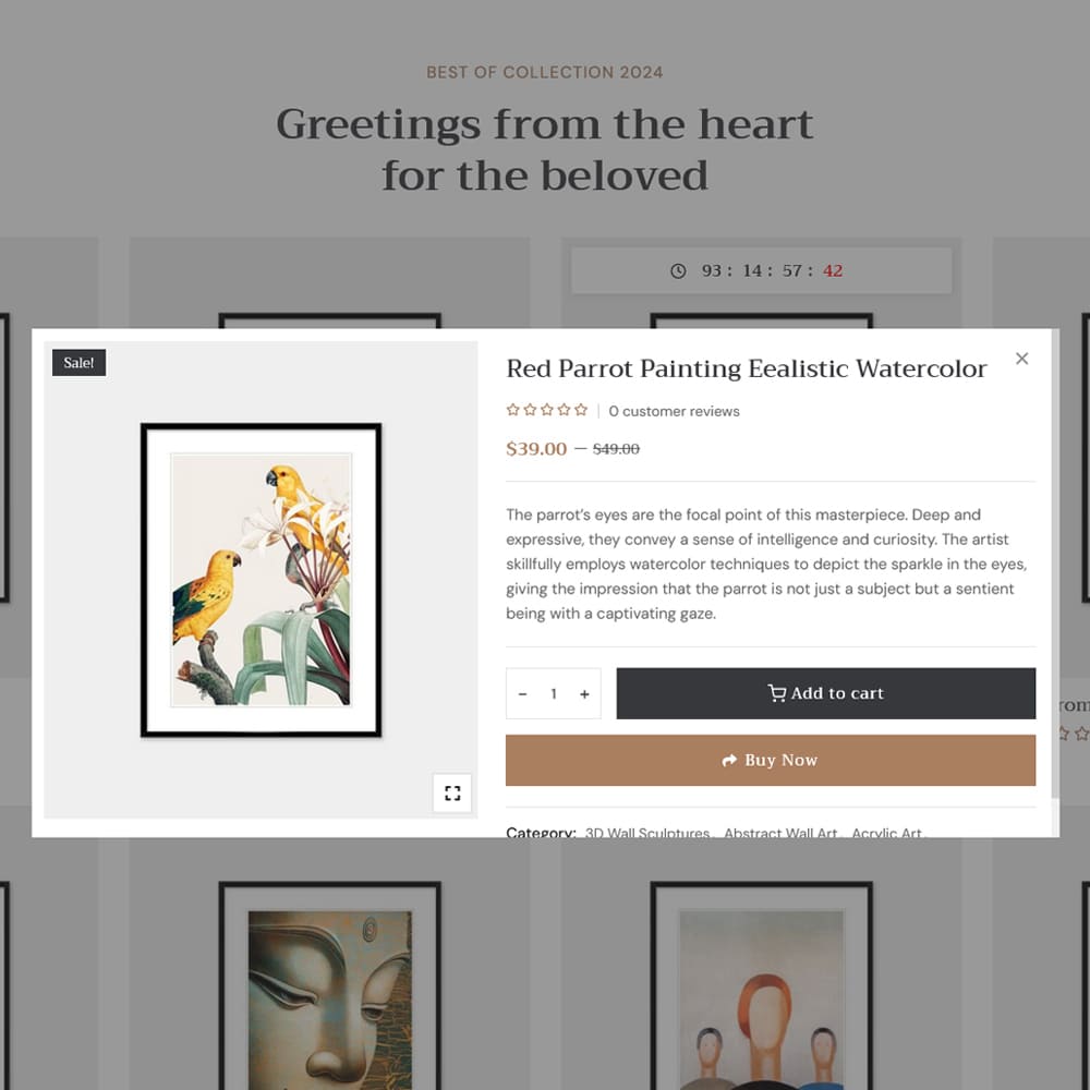 CanvasArt - Painting, Art & Crafts - WooCommerce Theme