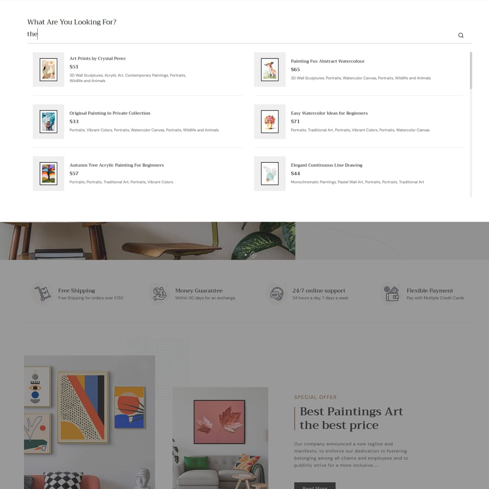 CanvasArt - Painting, Art & Crafts - WooCommerce Theme