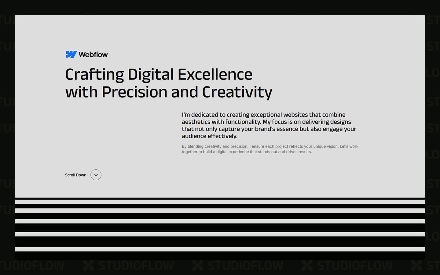 StudioFlow - Agencja IT - Szablon Webflow