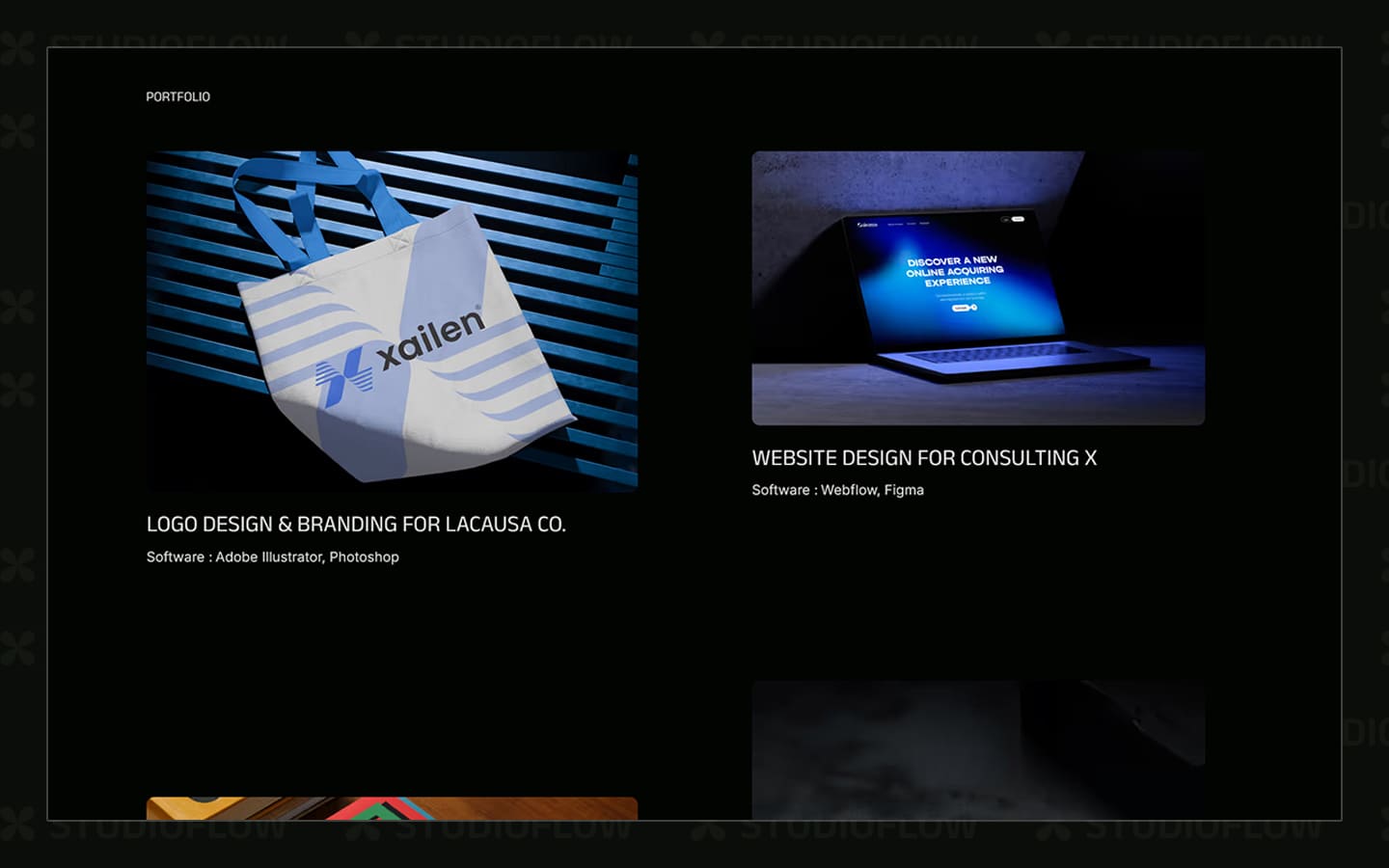 StudioFlow - Agencja IT - Szablon Webflow