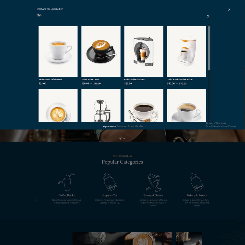 CupfulCafe - Coffee Cafe & Food Shop - Shopify Theme