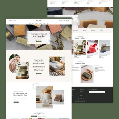 BlissSoap - WooCommerce Crafted Theme for Handmade Soap, Soy Candle, Artistic Makers