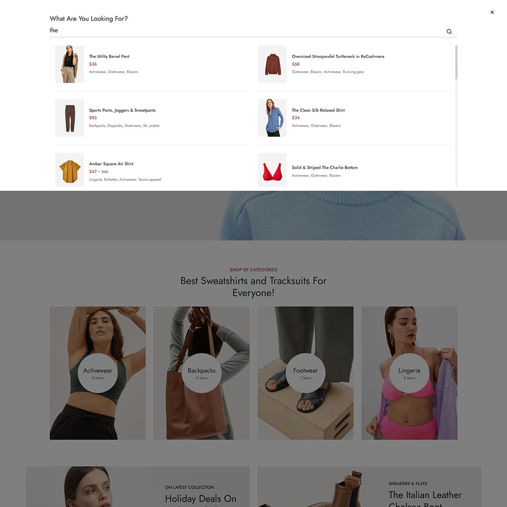 Chloe - Fast Fashion & Apparels - WooCommerce Theme