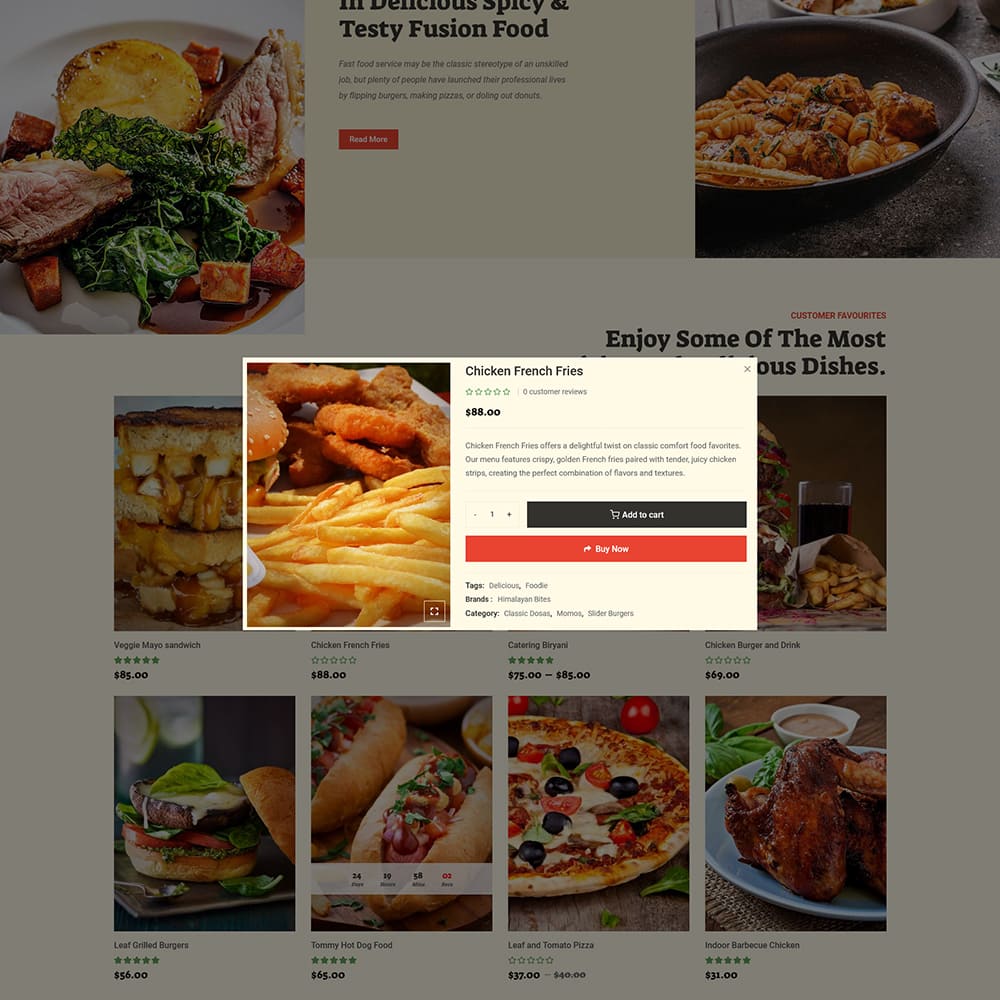 Hungrystan - WooCommerce Theme For HoReCa, Fast Food, Cafes & Restaurants