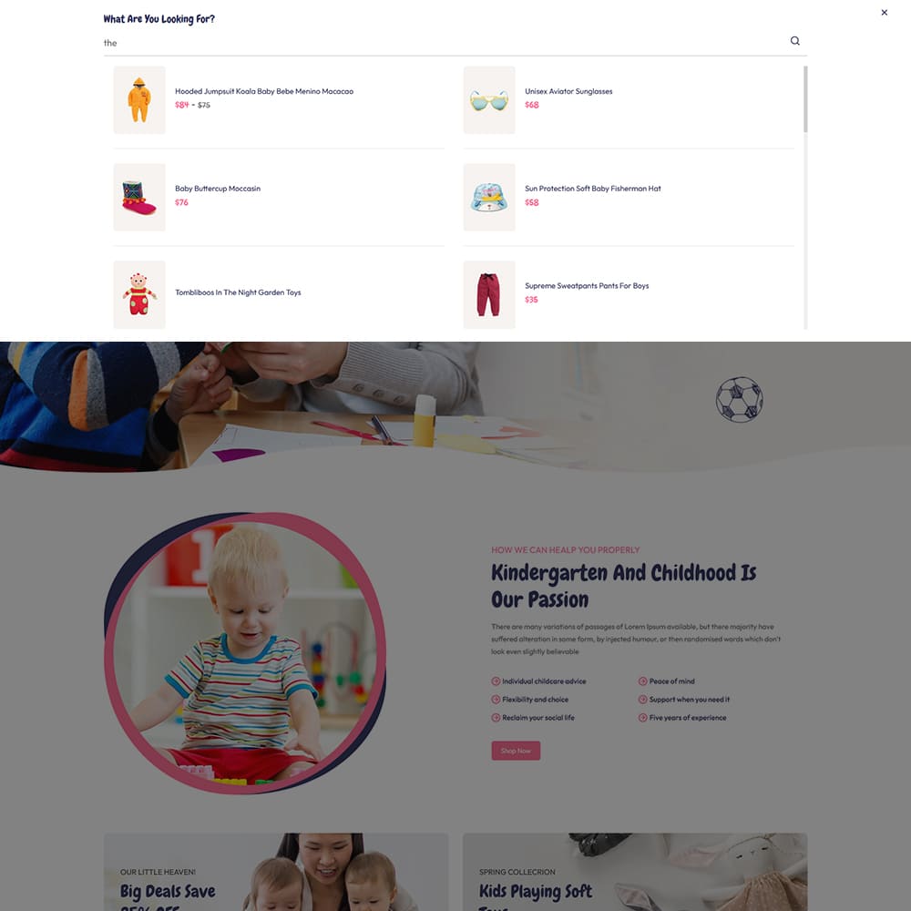 Kidzo - WooCommerce theme for Baby, Kids & Toys Stores