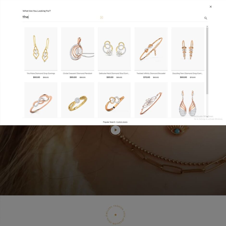 Dazzing - Jewelry Store - Shopify multipurpose Theme