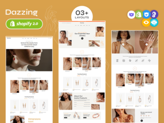 Dazzing - Jewelry Store - Shopify multipurpose Theme
