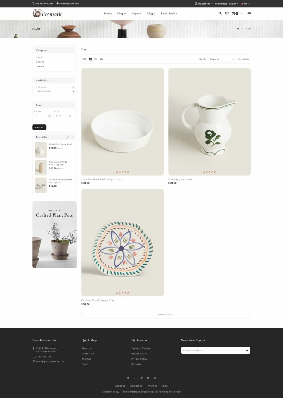 Potmatic - Ceramic, Pottery, Home Decor, Art & Crafts - Shopify Theme