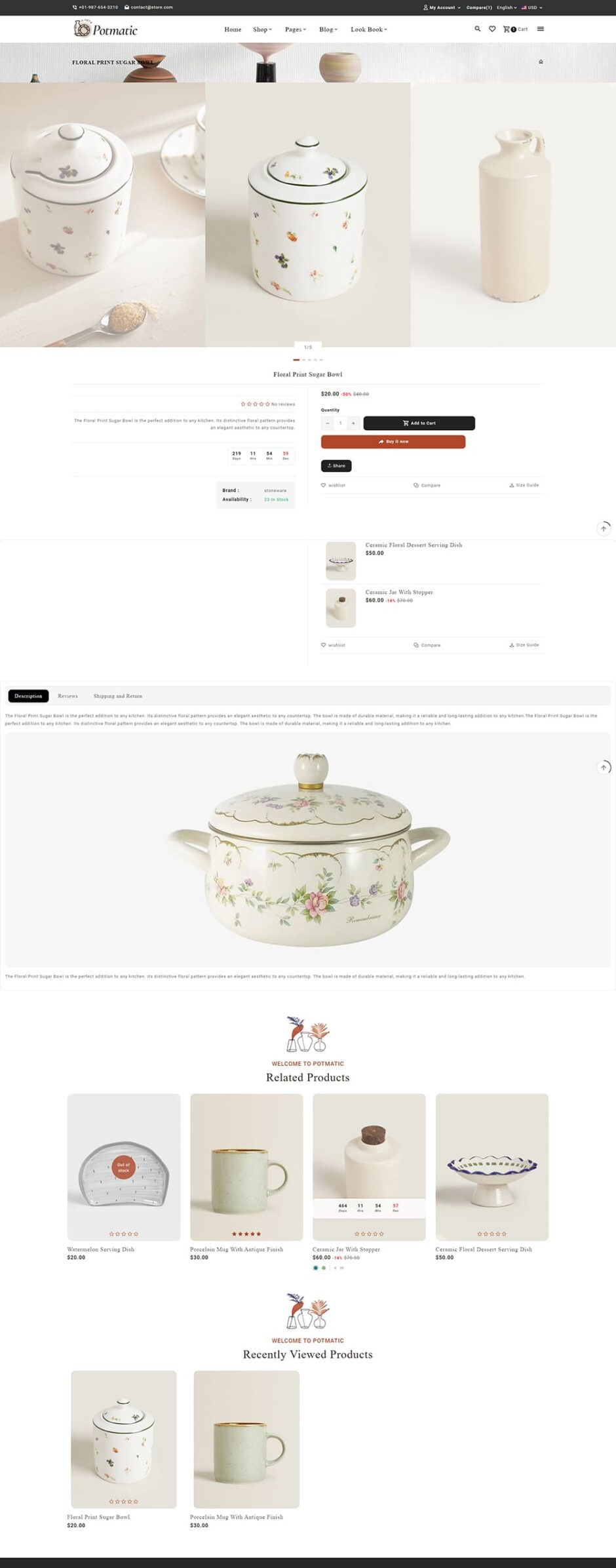 Potmatic - Ceramic, Pottery, Home Decor, Art & Crafts - Shopify Theme