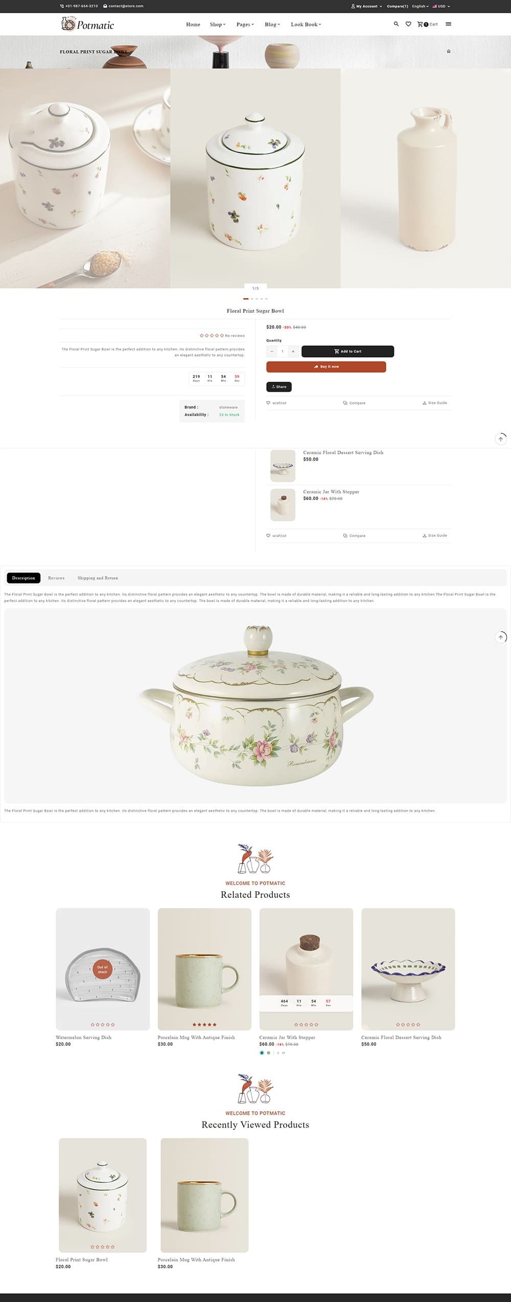 Potmatic - Ceramic, Pottery, Home Decor, Art & Crafts - Shopify Theme Potmatic - Ceramic, Pottery, Home Decor, Art & Crafts - Shopify Theme