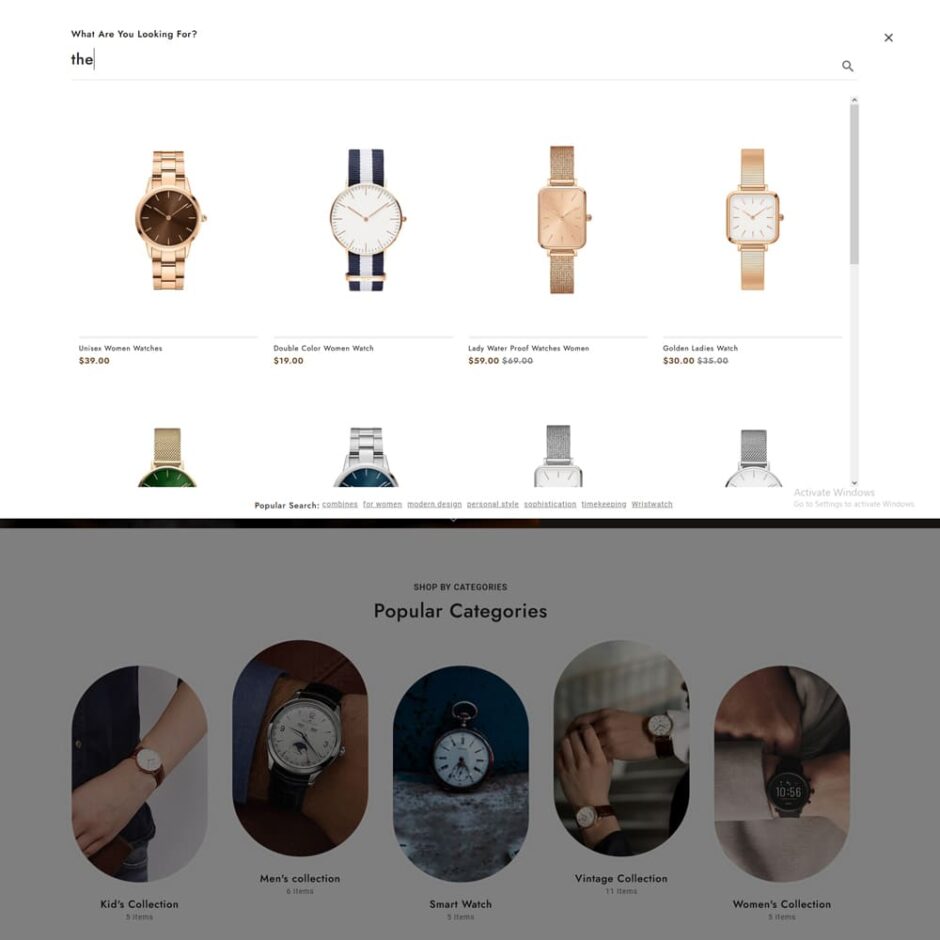 WristWise - Watches & Accessories - Shopify Theme