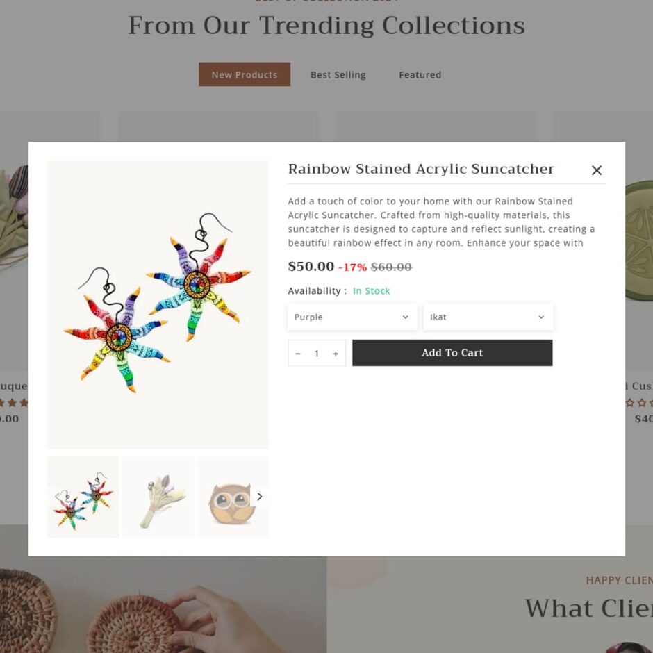 Craftsman - Handmade, Furniture & Home Decor - Shopify Theme