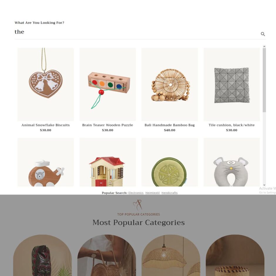 Craftsman - Handmade, Furniture & Home Decor - Shopify Theme