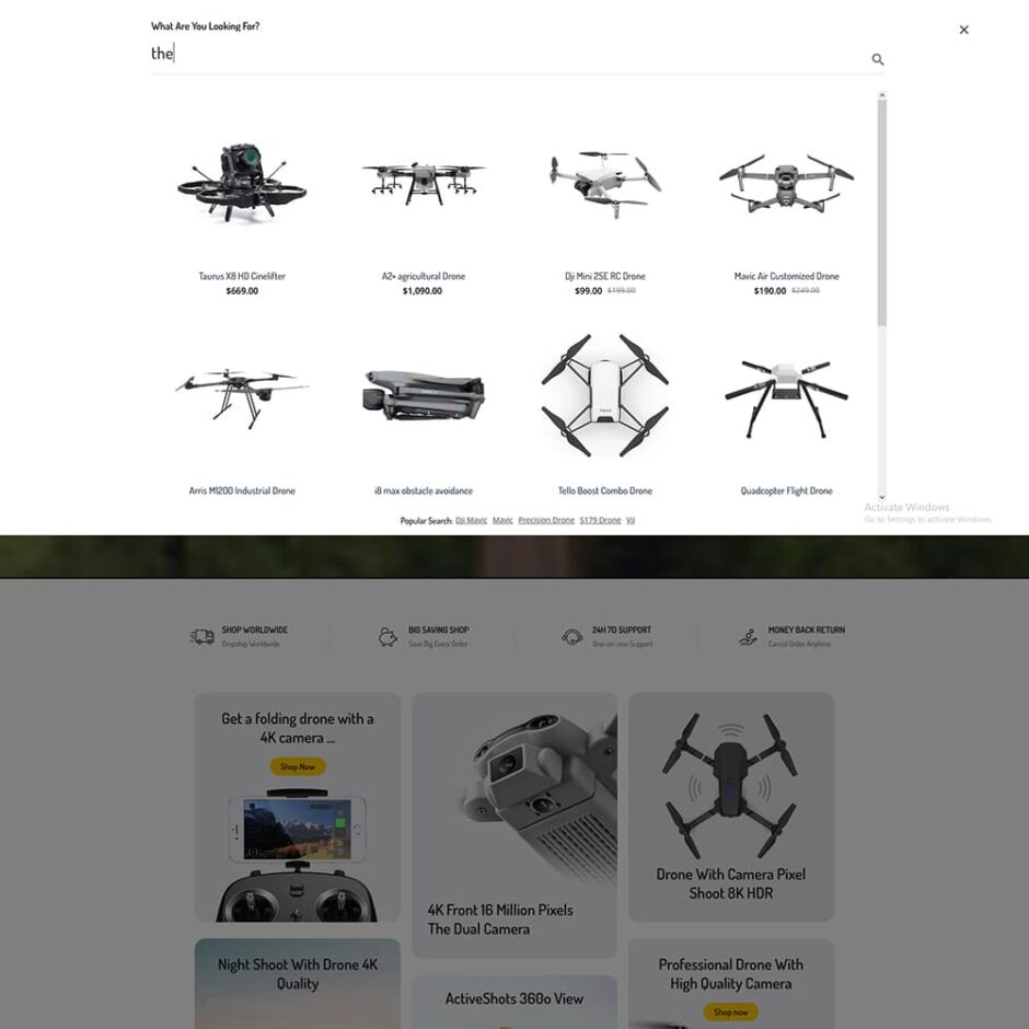 AirPixel - Drones, Speakers & Gadgets - Shopify Theme
