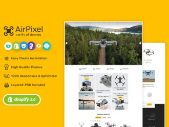 AirPixel - Drones, Speakers & Gadgets - Shopify Theme AirPixel - Drones, Speakers & Gadgets - Shopify Theme