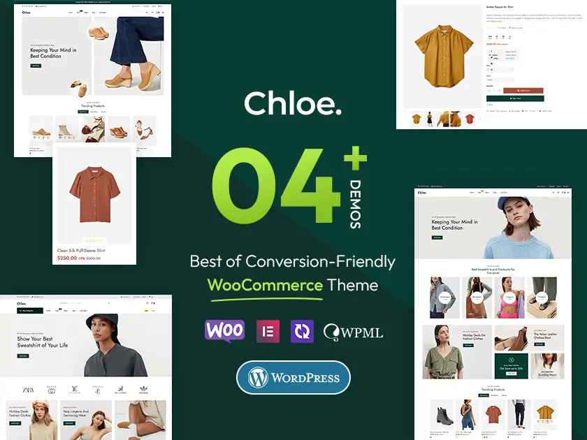 Chloe - Fast Fashion & Apparels - WooCommerce Theme