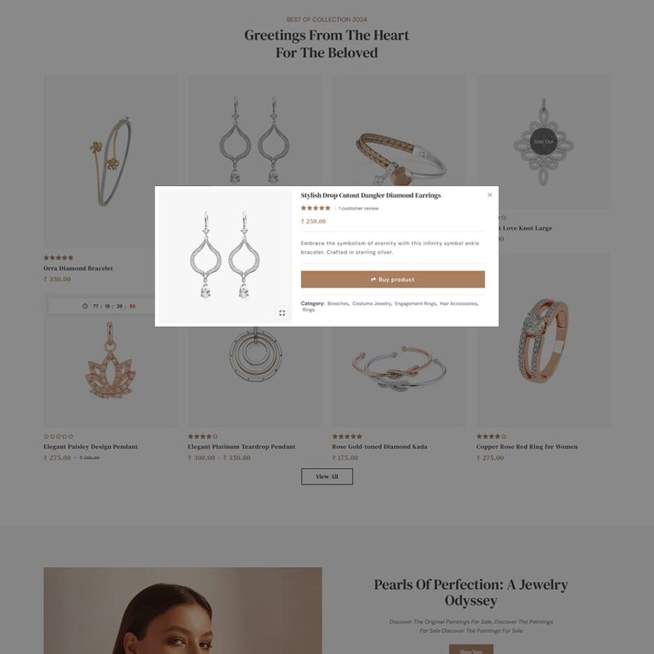 OpalCrafts - Gold, Jewelry & Lifestyle - WooCommerce Theme