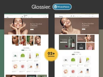 Glossier - Beauty & Cosmetics WooCommerce Responsive Theme