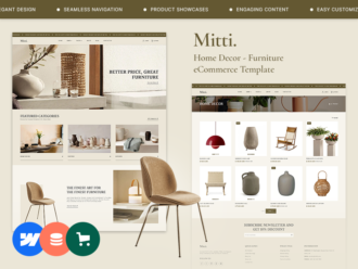 Mitti Decor - Webflow eCommerce Template for Furniture & Home Decor Mitti Decor - Webflow eCommerce Template for Furniture & Home Decor