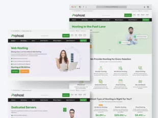 ProHost New Whmcs Theme