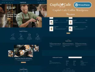 CupfulCafe - WooCommerce Theme specialized for coffee, cafe, & fast food