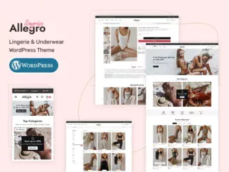 Allegro - Lingerie & Underwear - WooCommerce Theme