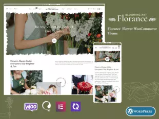 Florance - Crafted WooCommerce Theme For Flowering & Crafts Stores