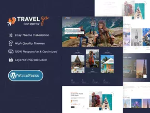 TravelGo - WordPress Theme for Tours & Travel Agency