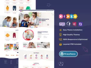 Kidzo - WooCommerce theme for Baby, Kids & Toys Stores