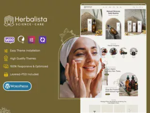 Herbalista - WooCommerce theme for Natural Beauty Care & Bio-Cosmetics