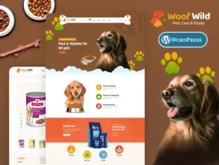 WoofWild - Pets & Care Store - WooCommerce Responsive Theme