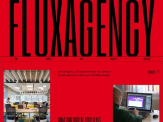 Flux Agency - Portfolio & Agency Webflow Template Flux Agency - Portfolio & Agency Webflow Template