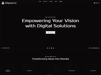 AlignTech - IT Agency - Webflow Template AlignTech - IT Agency - Webflow Template