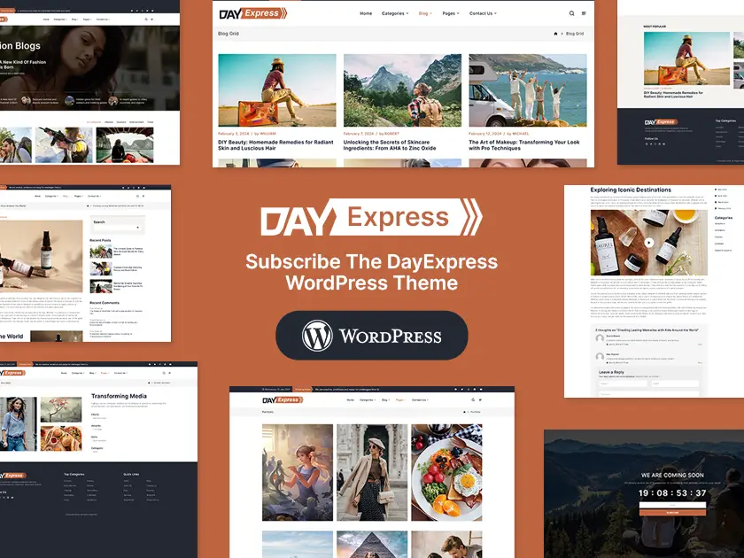 DayExpress - News & Blogging WordPress Theme for Daily News