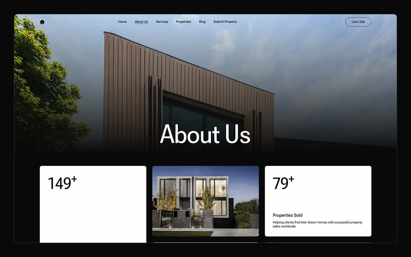 Heavenest - Plantilla de flujo web de arquitectura y diseño