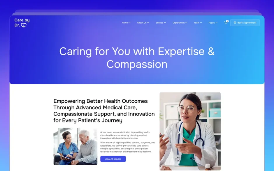CareByDr - Medical Webflow Template