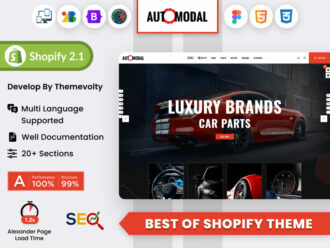 AutoModal - Car Parts & Auto Accessories Shopify Theme
