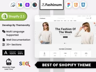 Flowery – Shopify-Theme für Blumen- und Geschenkläden