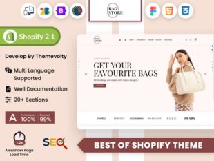 BagStore - Premium Handbags & Fashion Accessories Shopify Theme