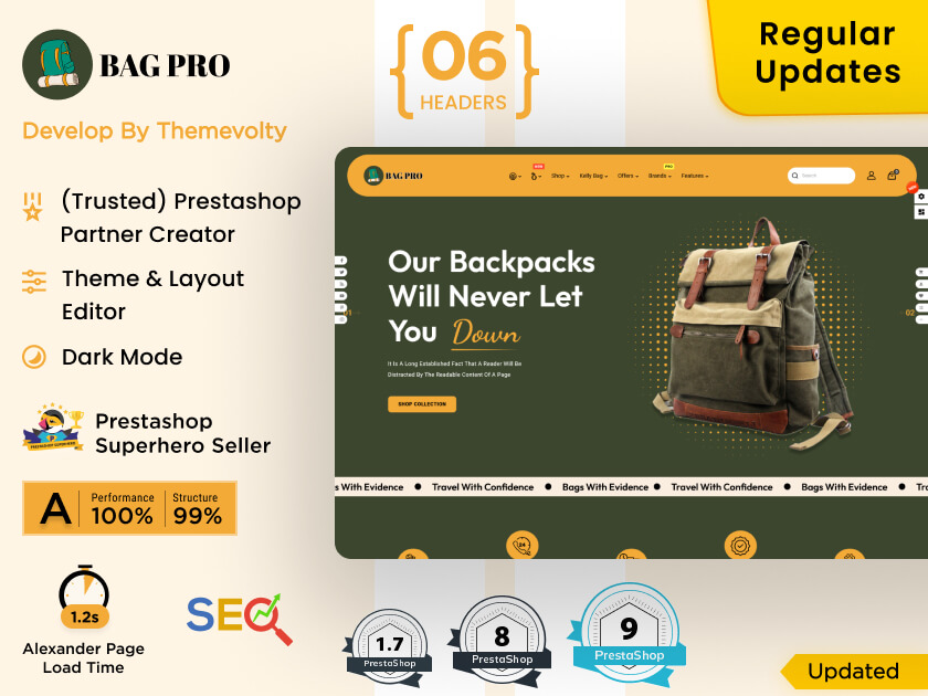 Lenscraft - Camera Lens & Accessories PrestaShop Theme