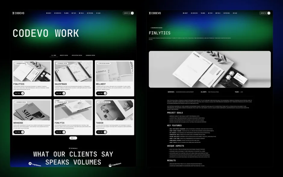 Codevo - Technology & Startup - Webflow Template