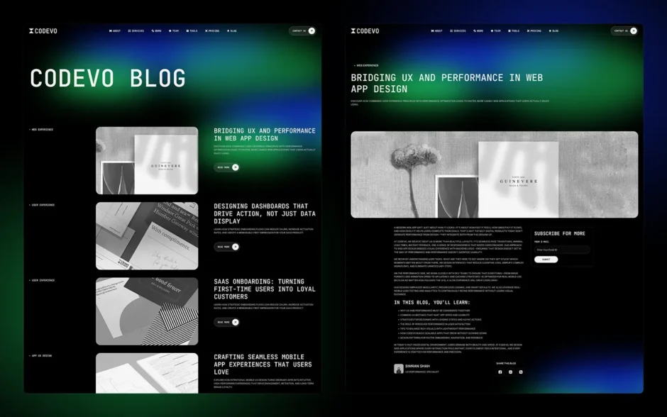 Codevo - Technology & Startup - Webflow Template