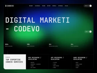 Codevo - Technology & Startup - Webflow Template