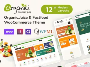 Organici - Fresh Food & Grocery Store - WooCommerce Multi-Purpose Theme Organici - Fresh Food & Grocery Store - WooCommerce Multi-Purpose Theme