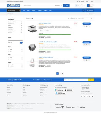 MegaStore - High-Converting WooCommerce Theme