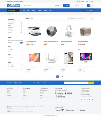 MegaStore - High-Converting WooCommerce Theme
