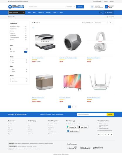 MegaStore - High-Converting WooCommerce Theme