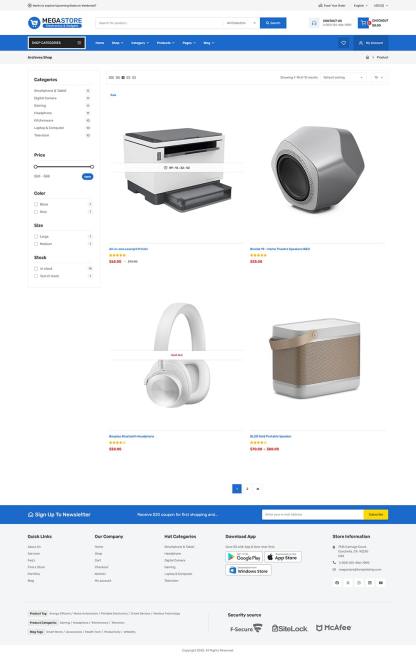 MegaStore - High-Converting WooCommerce Theme