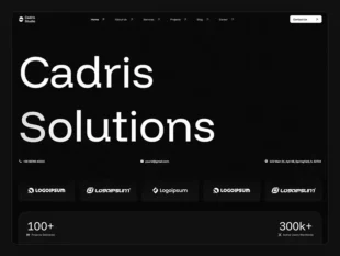 Cadris - IT Technology & Agency Webflow Template